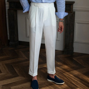 Aidase High Quality Trousers Pant For Man Office Trouser Men Business Casual Pant British Social Club Outfits Pantalones Hombre aidase-shop
